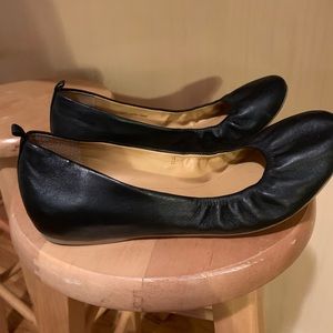 Black JCrew Ballet Flats